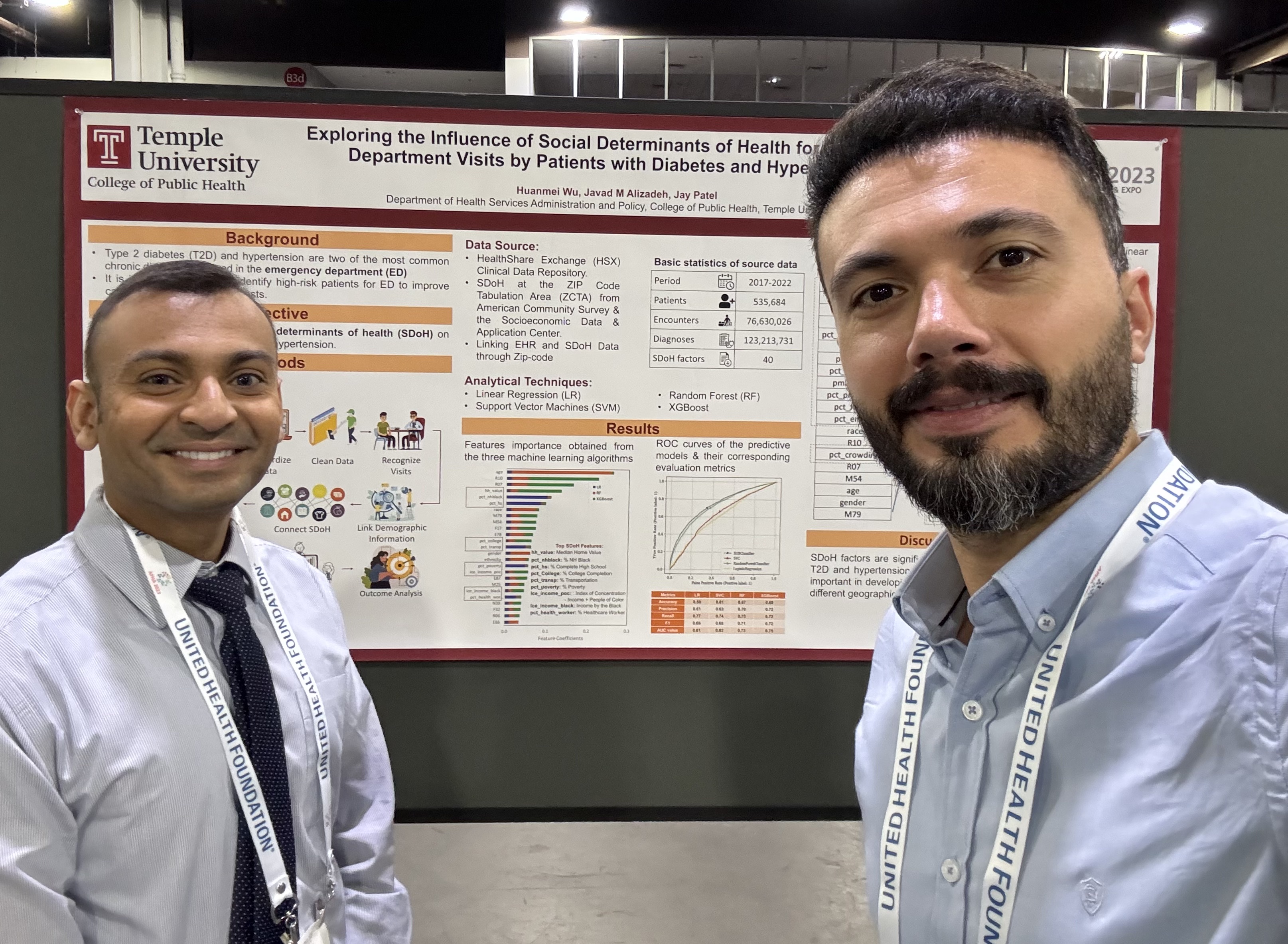 APHA 2023 poster presentation — photo 2